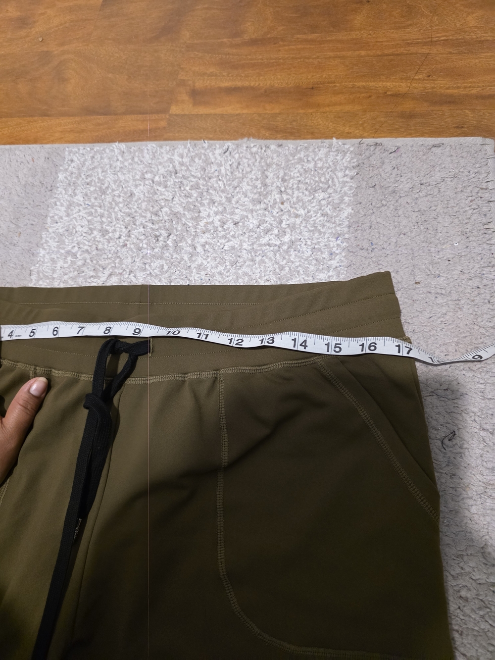 Zyia Active Unwind Jogger Women's Size XL Olive Green Drawstring Perfect Pockets - Picture 8 of 9